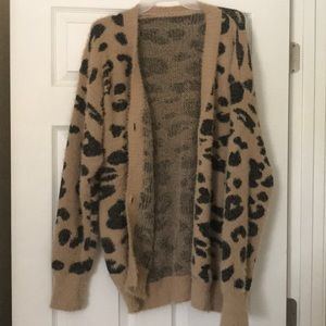 Leopard Cardigan